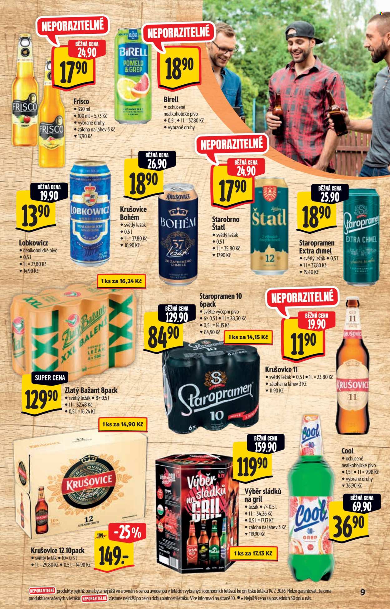 Leták Albert Hypermarket - 22. 7. 2026 - 4. 8. 2026. Strana 9