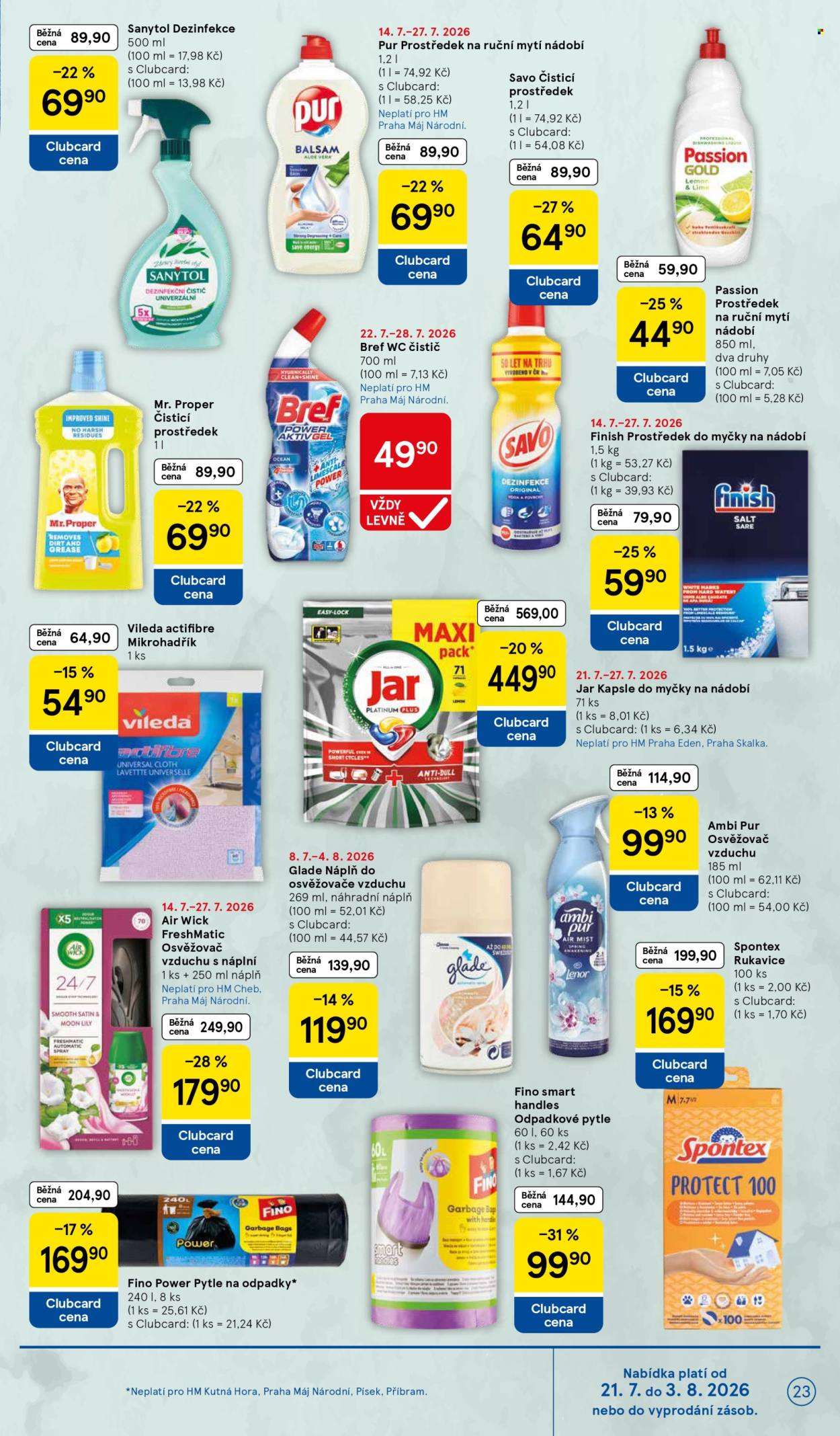 Leták TESCO - 22. 7. 2026 - 28. 7. 2026. Strana 23