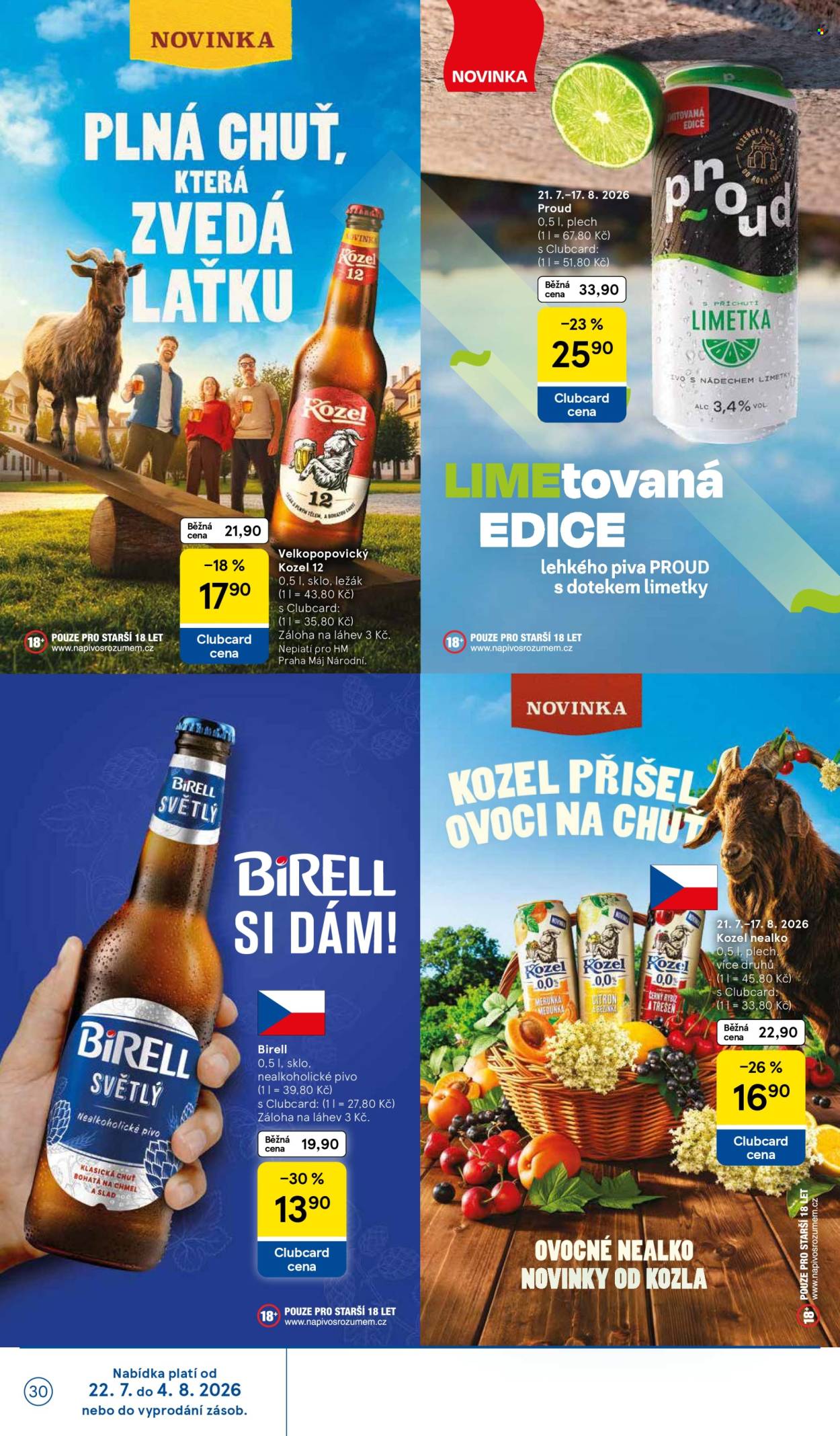 Leták TESCO - 22. 7. 2026 - 28. 7. 2026. Strana 30