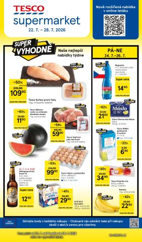 TESCO supermarket - Super výhodné