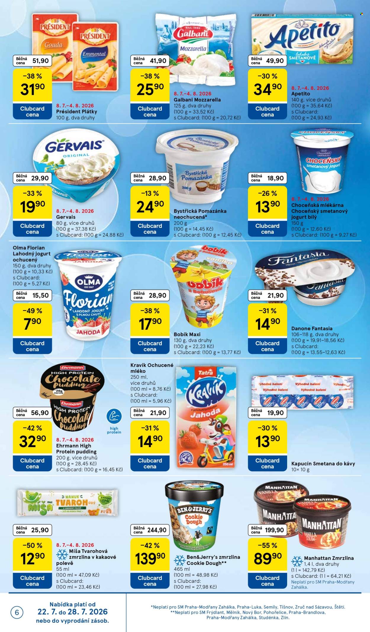 Leták TESCO supermarket - 22. 7. 2026 - 28. 7. 2026. Strana 6