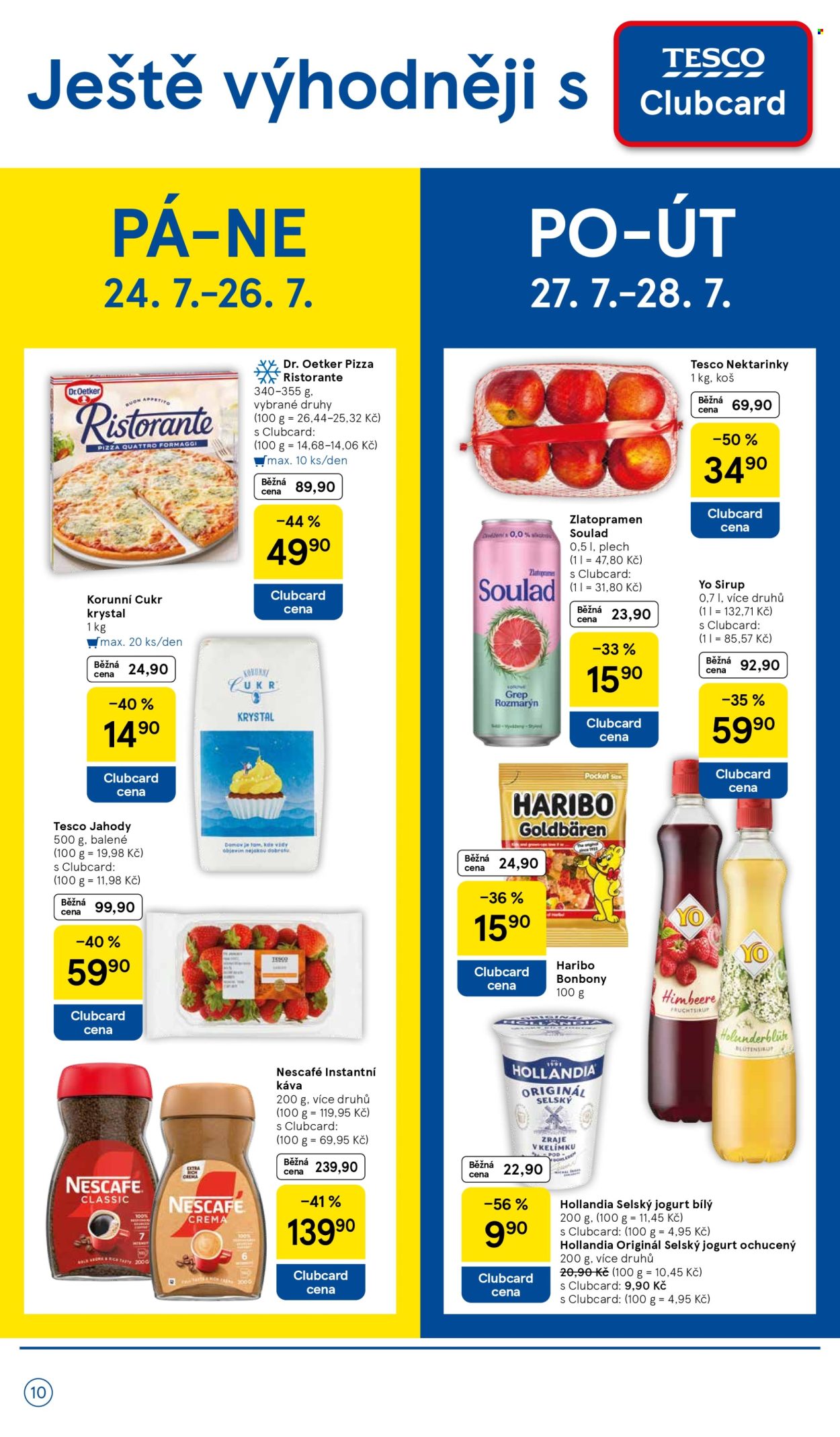 Leták TESCO supermarket - 22. 7. 2026 - 28. 7. 2026. Strana 10