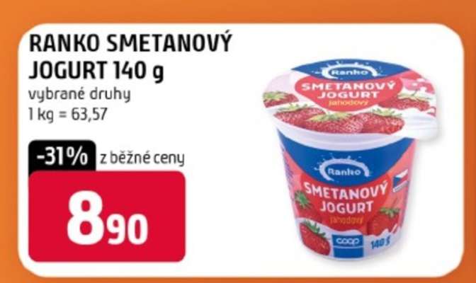 Ranko Smetanový jogurt 140 g