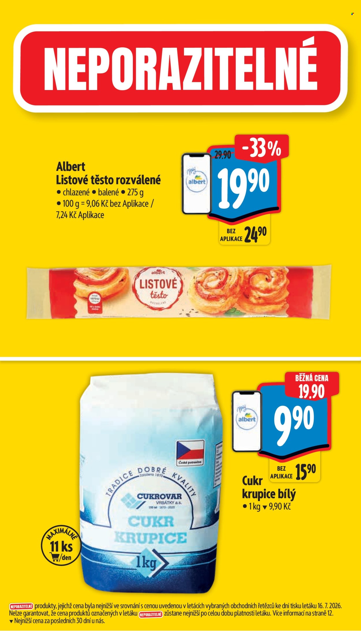 Leták Albert Supermarket - 22. 7. 2026 - 28. 7. 2026. Strana 4