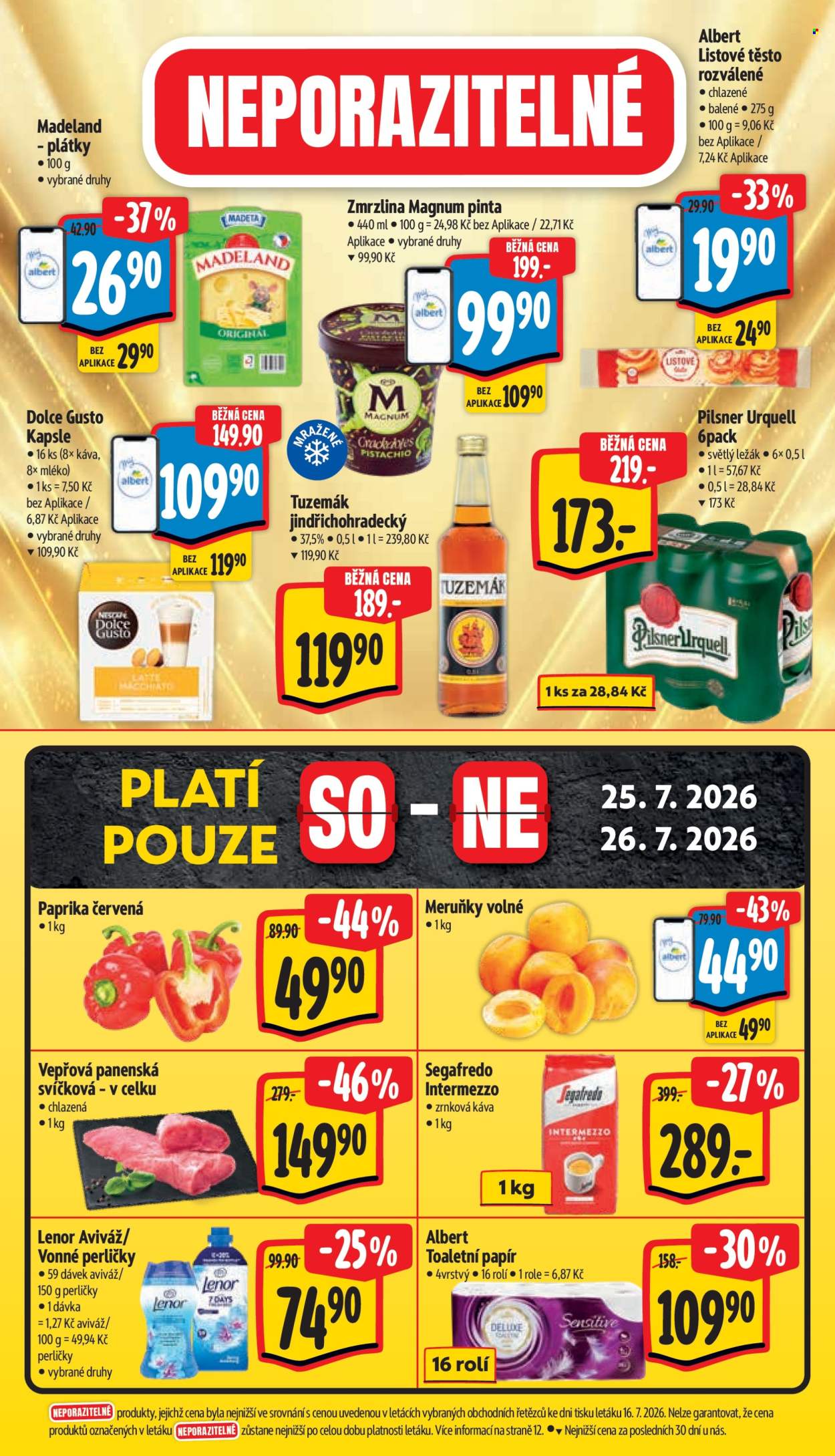 Leták Albert Supermarket - 22. 7. 2026 - 28. 7. 2026. Strana 6