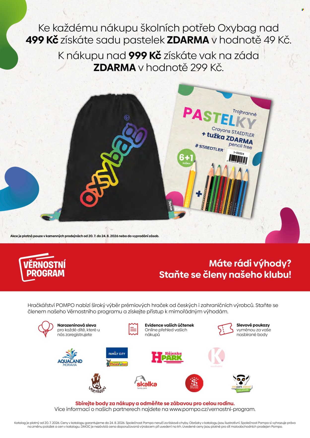 Leták Pompo - 20. 7. 2026 - 24. 8. 2026. Strana 2