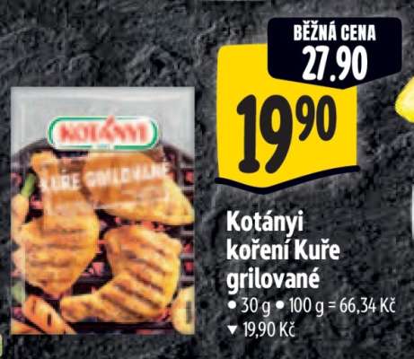 Kotányi Koření Kuře grilované