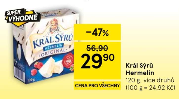 Král Sýrů Hermelín