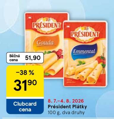 Président plátky
