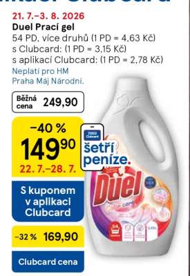 Duel prací gel