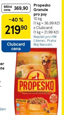 Propesko granule pro psy