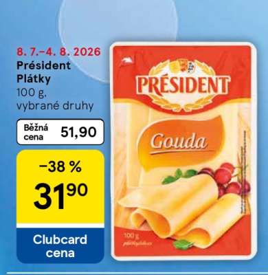 Président plátky