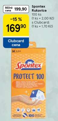 Spontex rukavice