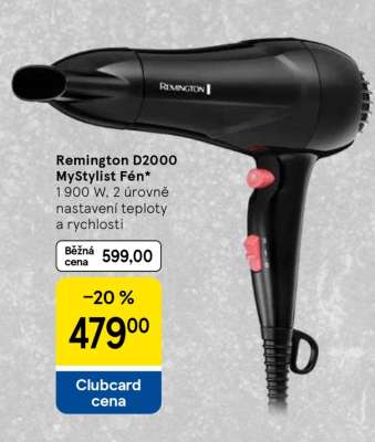 Remington D2000 MyStylist Fén
