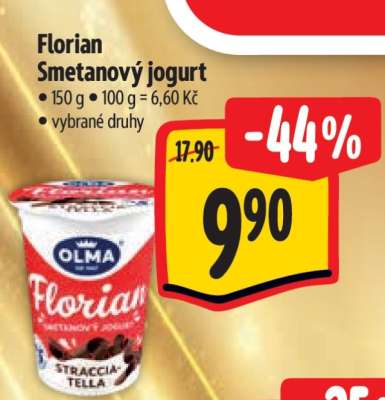 Florian Smetanový jogurt