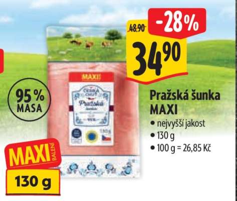 Pražská šunka MAXI