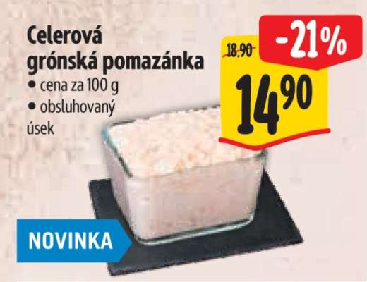 Celerová grónská pomazánka