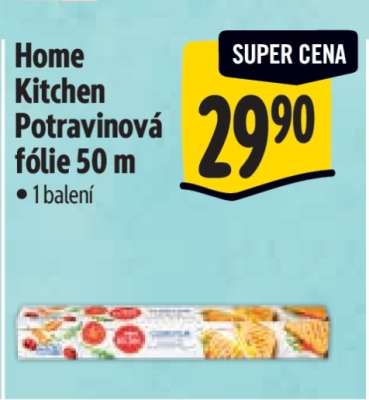 Home Kitchen Potravinová fólie 50 m