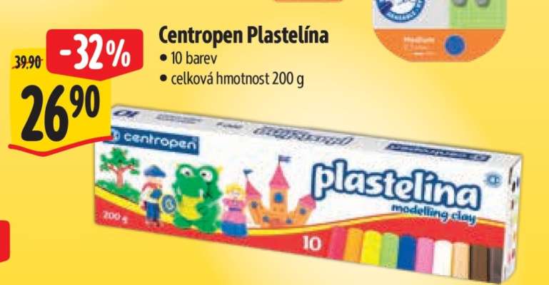 Centropen Plastelína