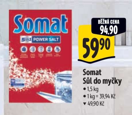 Somat sůl do myčky
