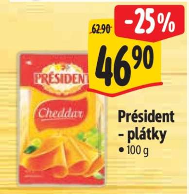 Président plátky