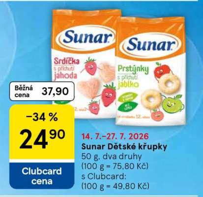 Sunar Dětské křupky