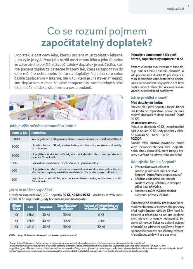 Leták mojelekarna.cz - 1. 7. 2026 - 31. 8. 2026. Strana 9