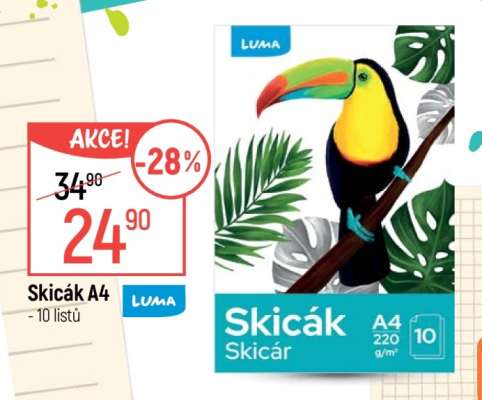 Skicák A4