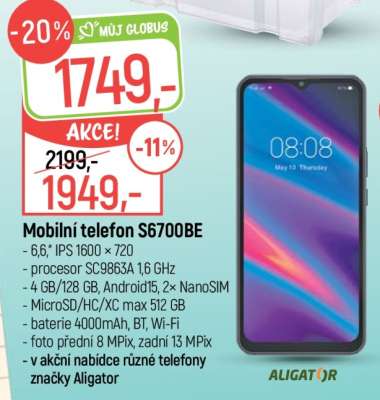 Mobilní telefon S6700BE