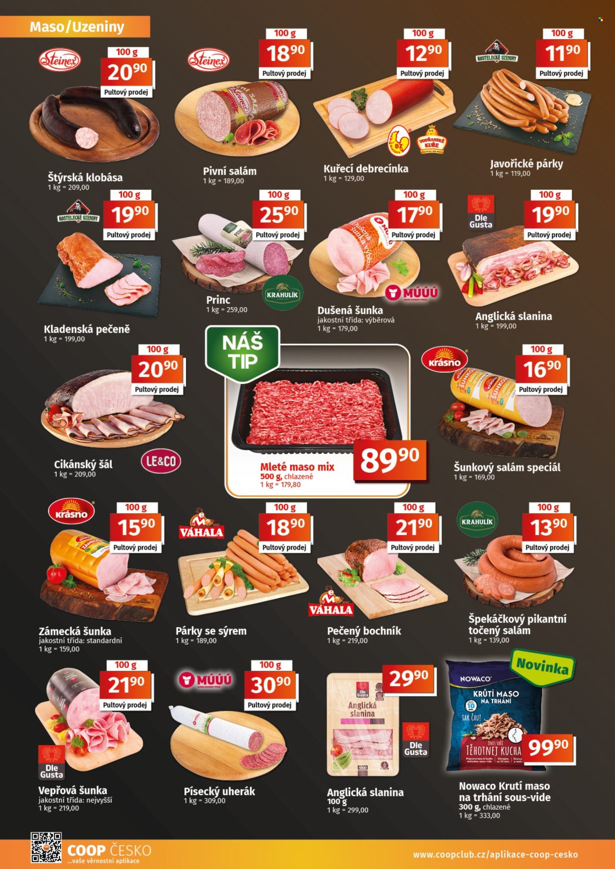 Leták coop TUTY - 29. 7. 2026 - 11. 8. 2026. Strana 2