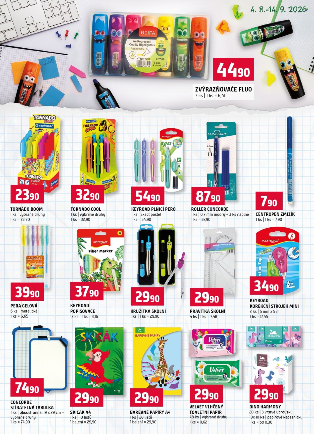 Leták coop TERNO - 4. 8. 2026 - 14. 9. 2026. Strana 4