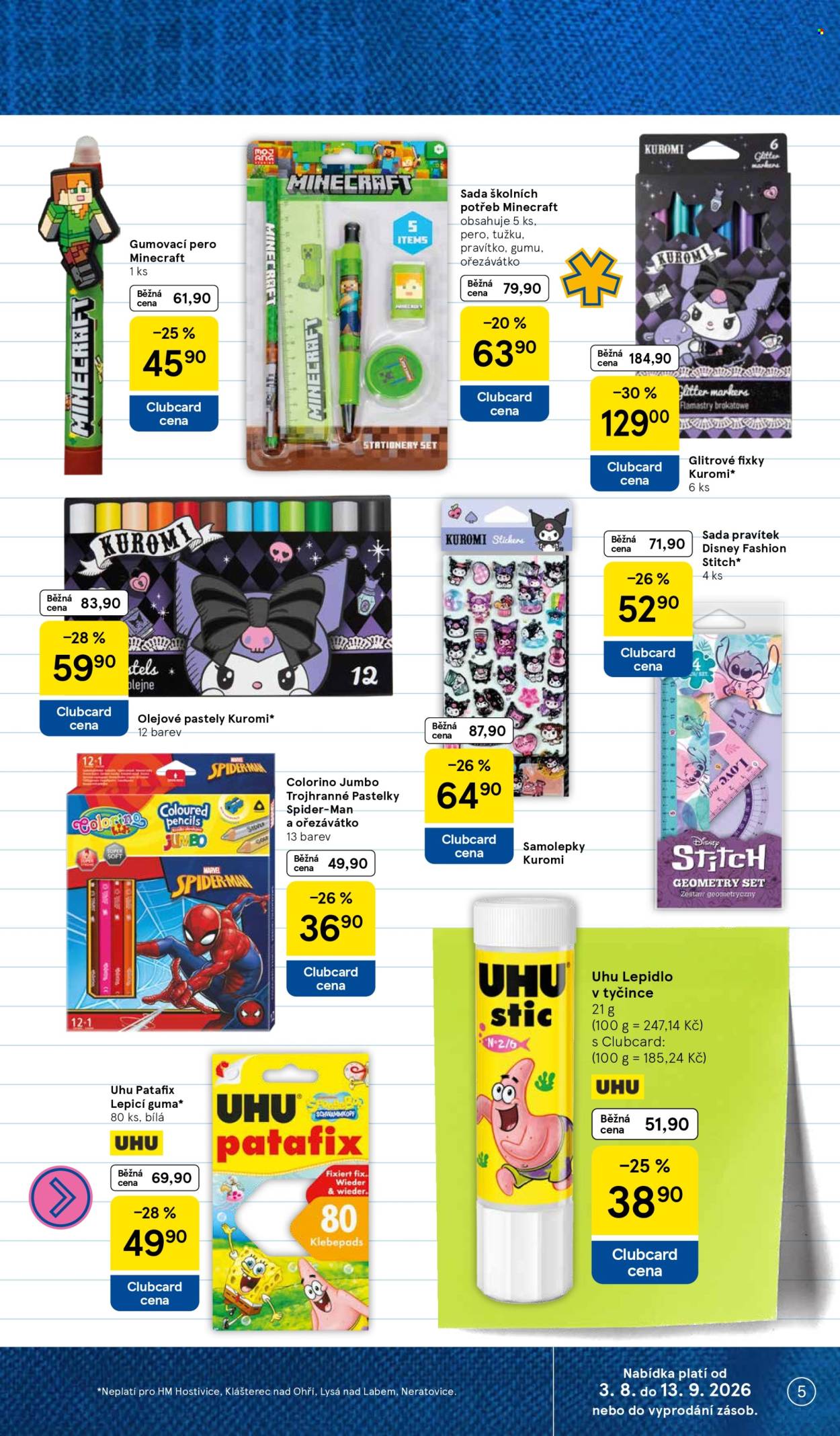 Leták TESCO hypermarket - 3. 8. 2026 - 13. 9. 2026. Strana 5