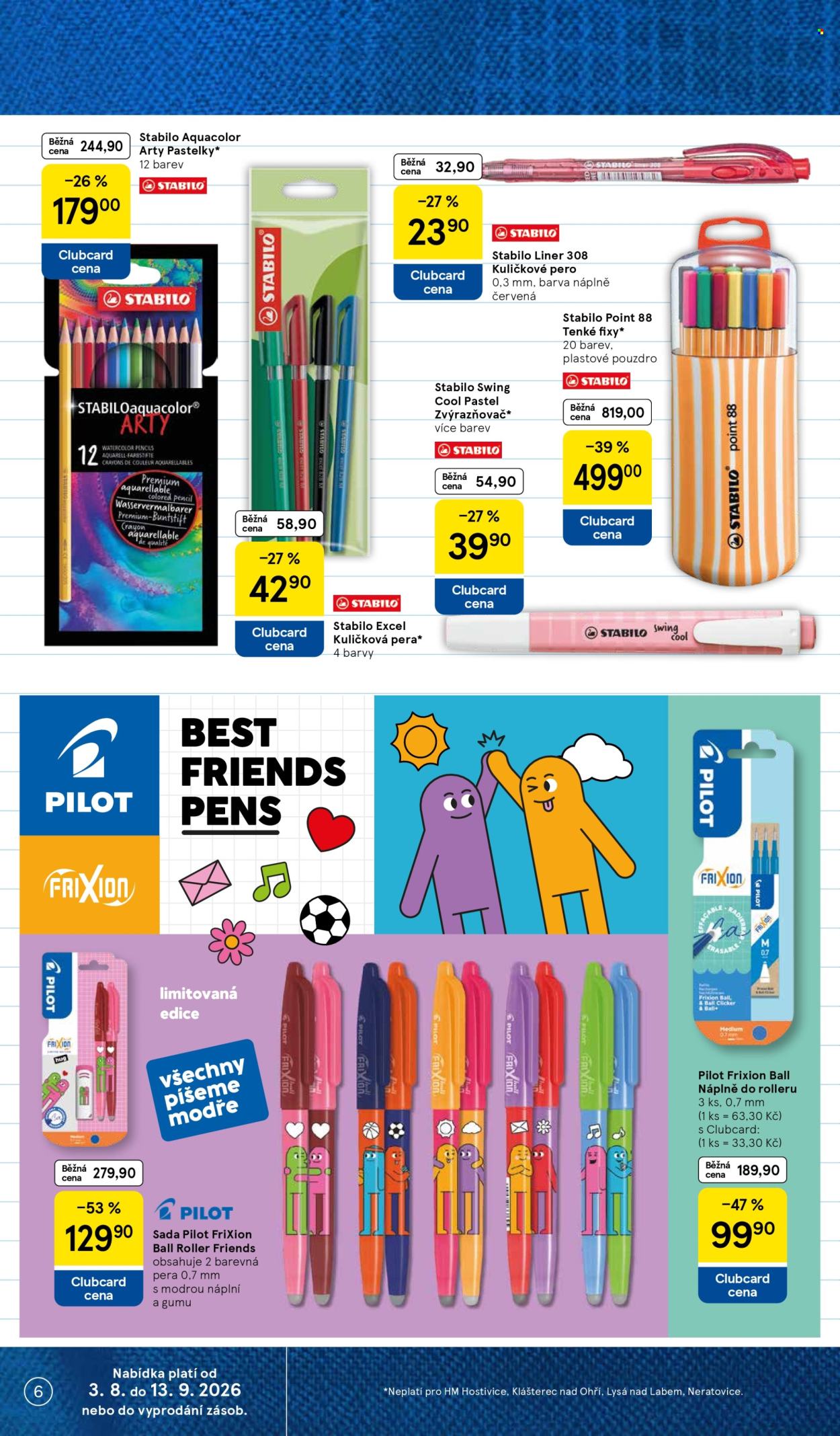 Leták TESCO hypermarket - 3. 8. 2026 - 13. 9. 2026. Strana 6