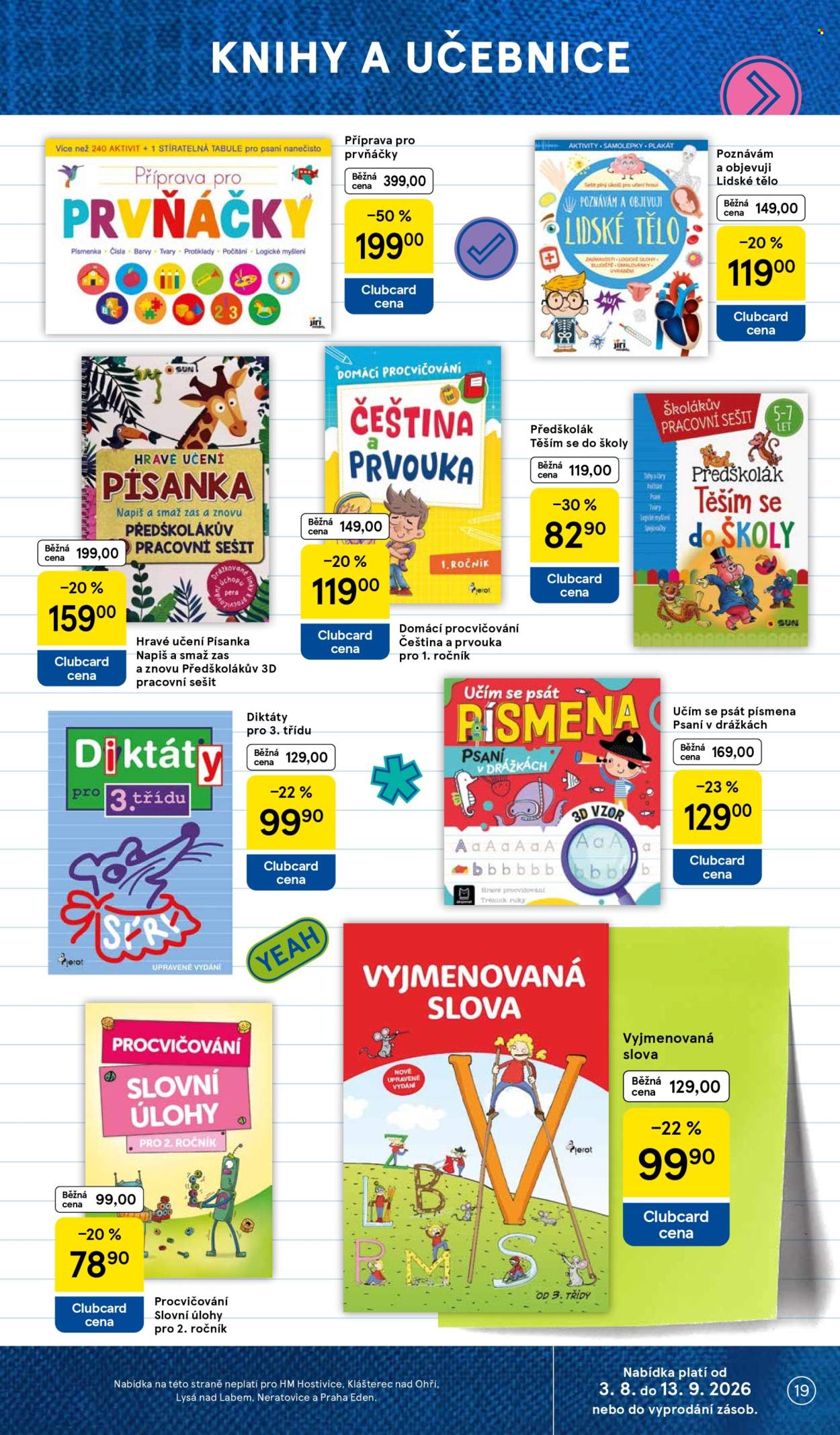 Leták TESCO hypermarket - 3. 8. 2026 - 13. 9. 2026. Strana 19