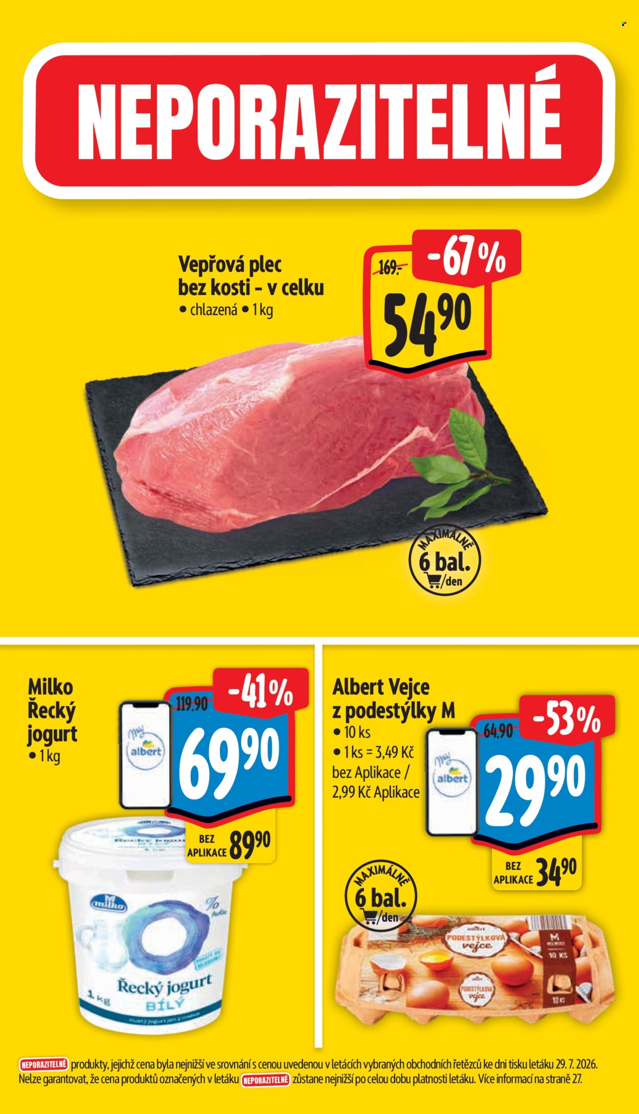 Leták Albert Hypermarket - 5. 8. 2026 - 11. 8. 2026. Strana 3