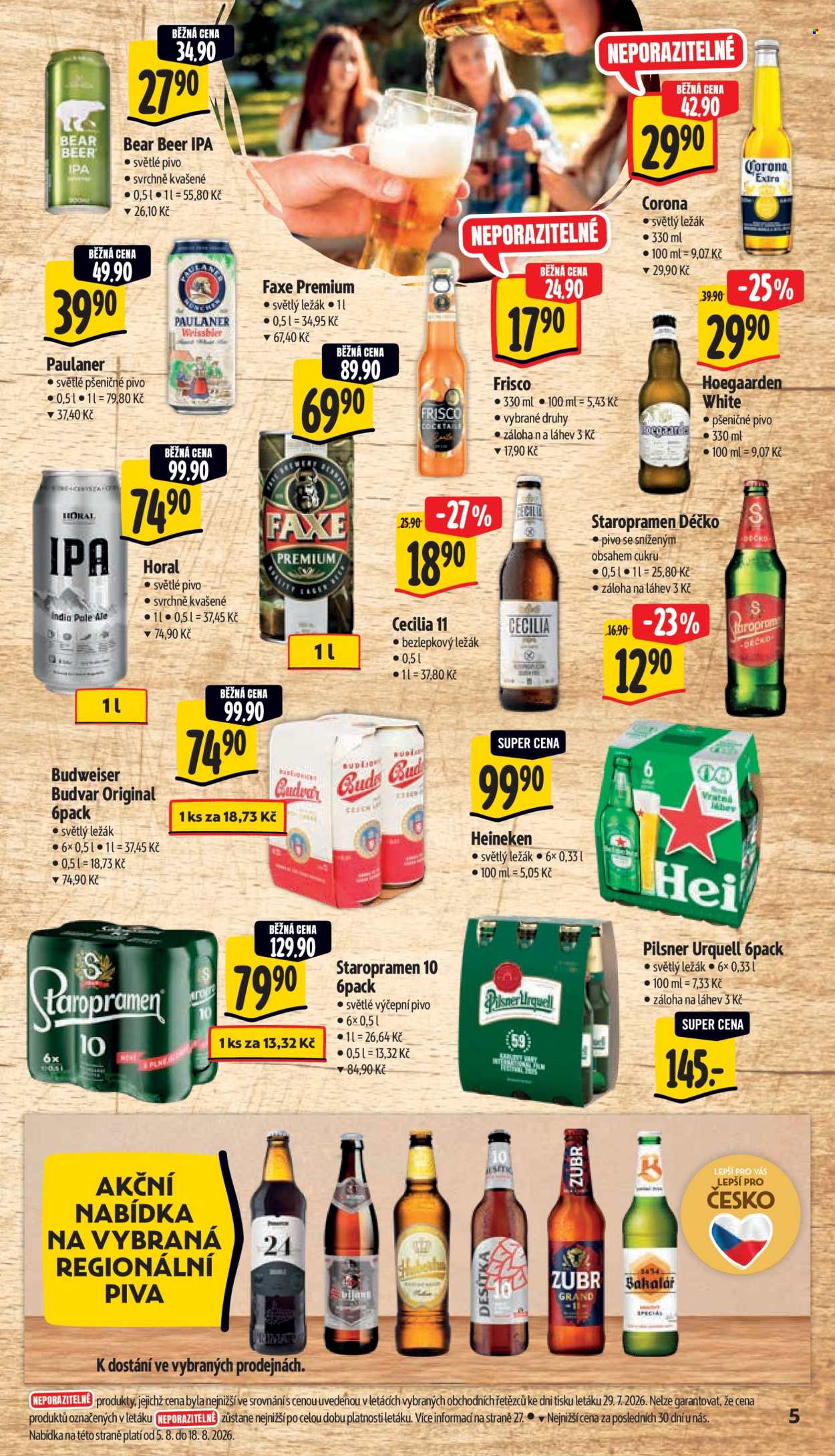 Leták Albert Hypermarket - 5. 8. 2026 - 11. 8. 2026. Strana 11