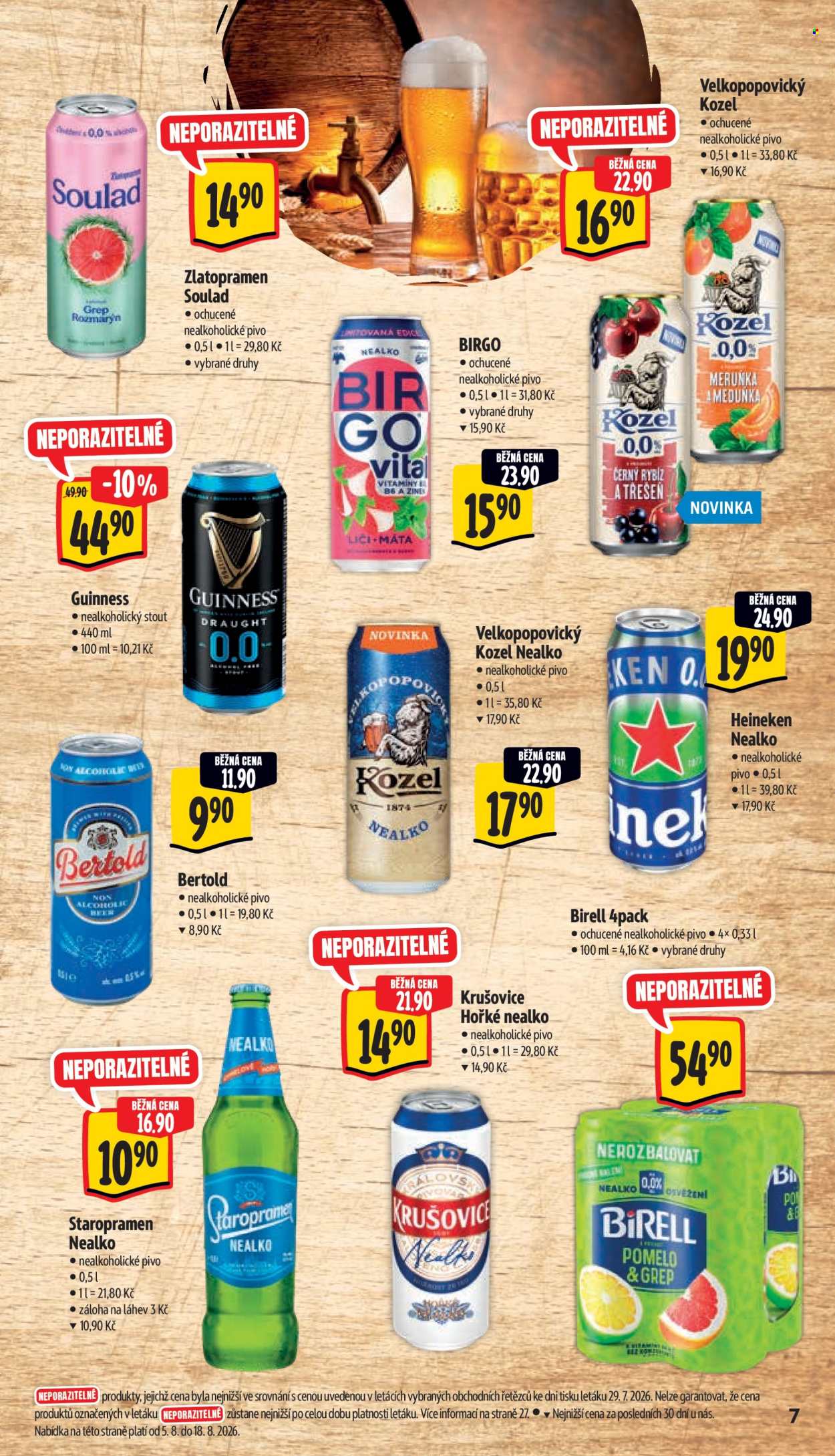 Leták Albert Hypermarket - 5. 8. 2026 - 11. 8. 2026. Strana 13