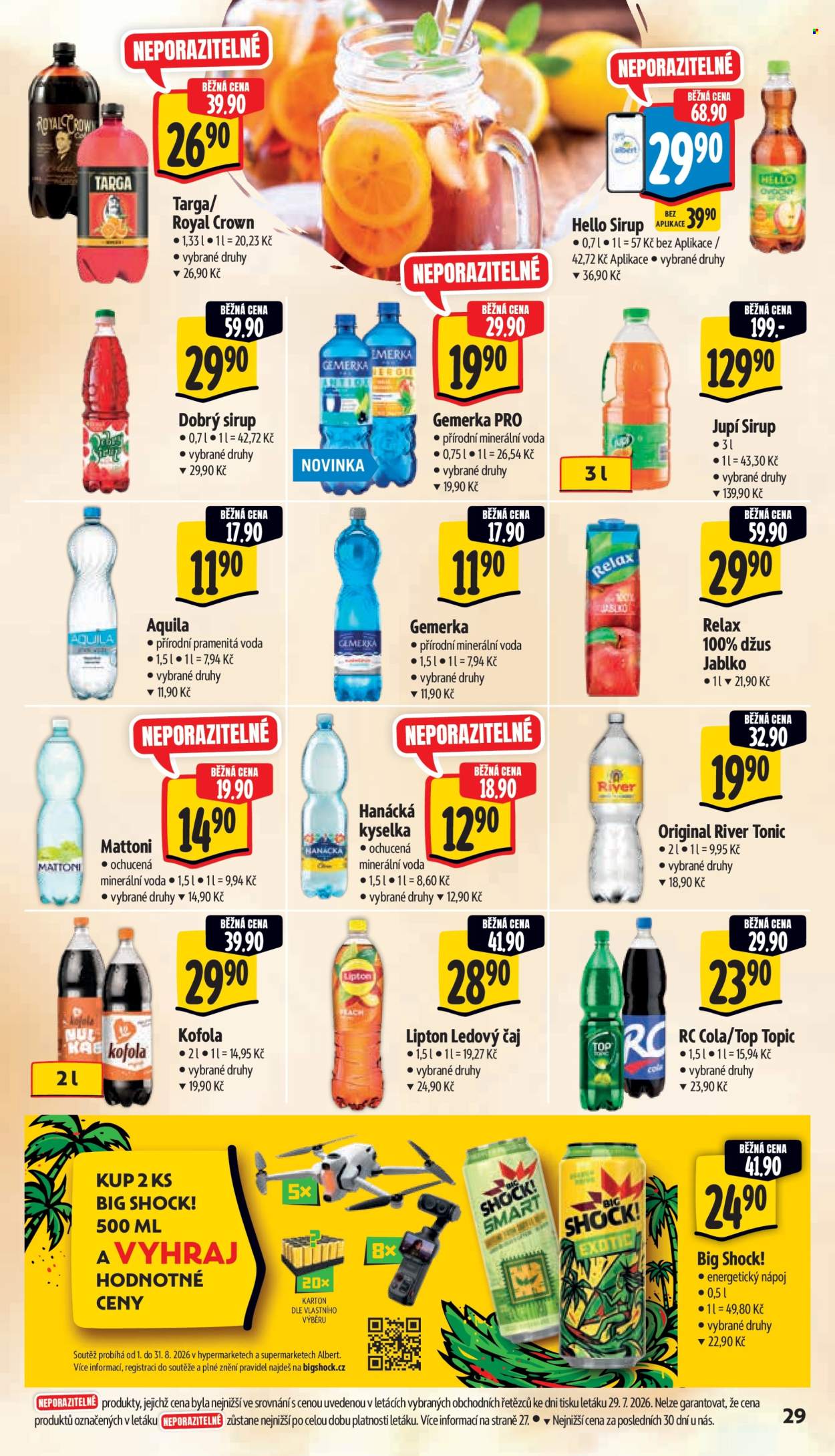 Leták Albert Hypermarket - 5. 8. 2026 - 11. 8. 2026. Strana 39