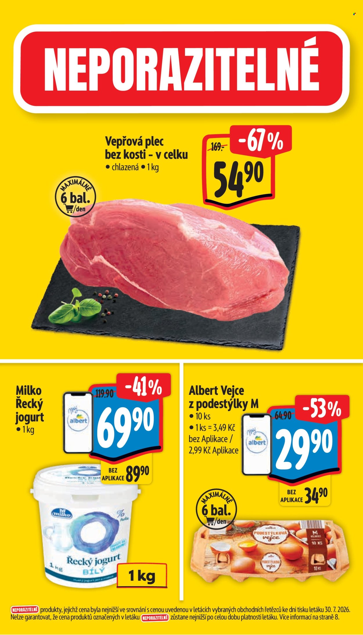 Leták Albert Supermarket - 5. 8. 2026 - 11. 8. 2026. Strana 3