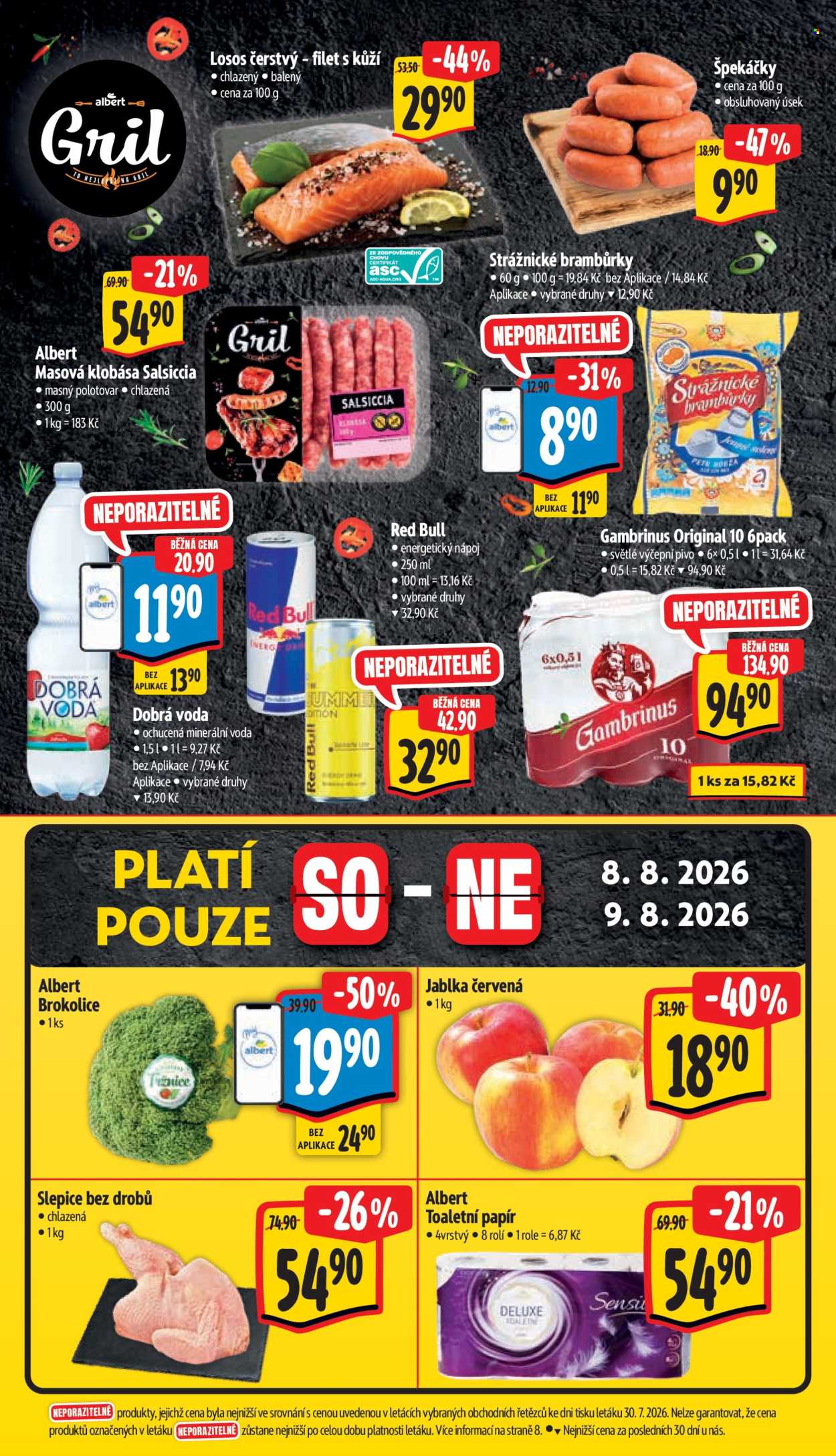 Leták Albert Supermarket - 5. 8. 2026 - 11. 8. 2026. Strana 7
