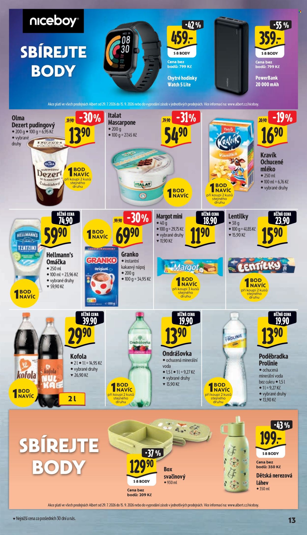 Leták Albert Supermarket - 5. 8. 2026 - 11. 8. 2026. Strana 21