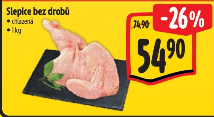 SLEPICE BEZ DROBŮ*