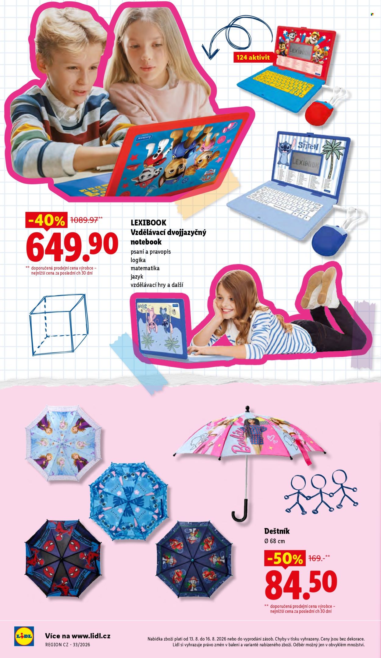 Leták Lidl - 3. 8. 2026 - 30. 8. 2026. Strana 18