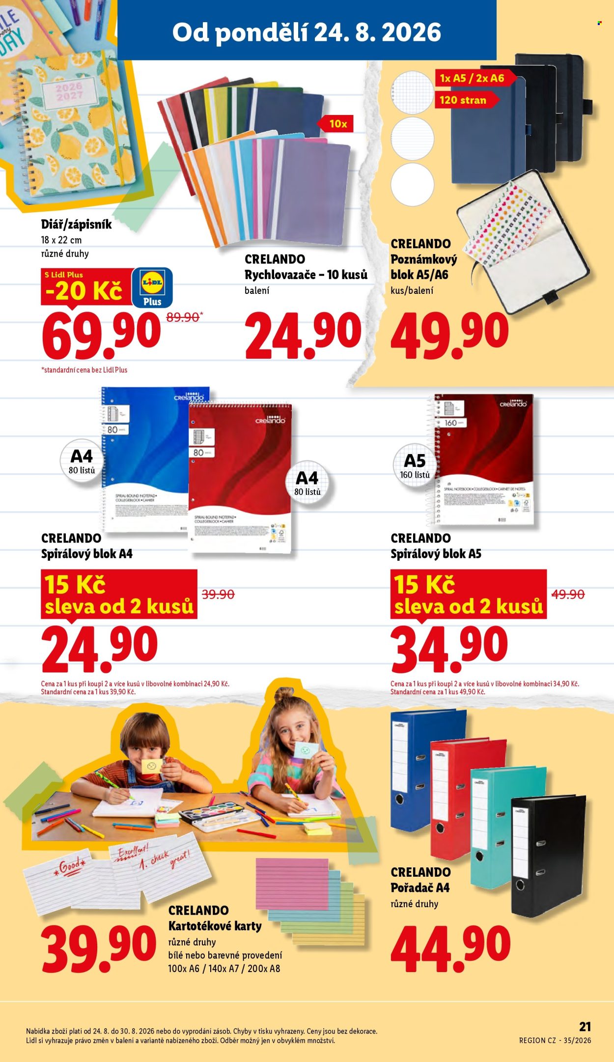 Leták Lidl - 3. 8. 2026 - 30. 8. 2026. Strana 21
