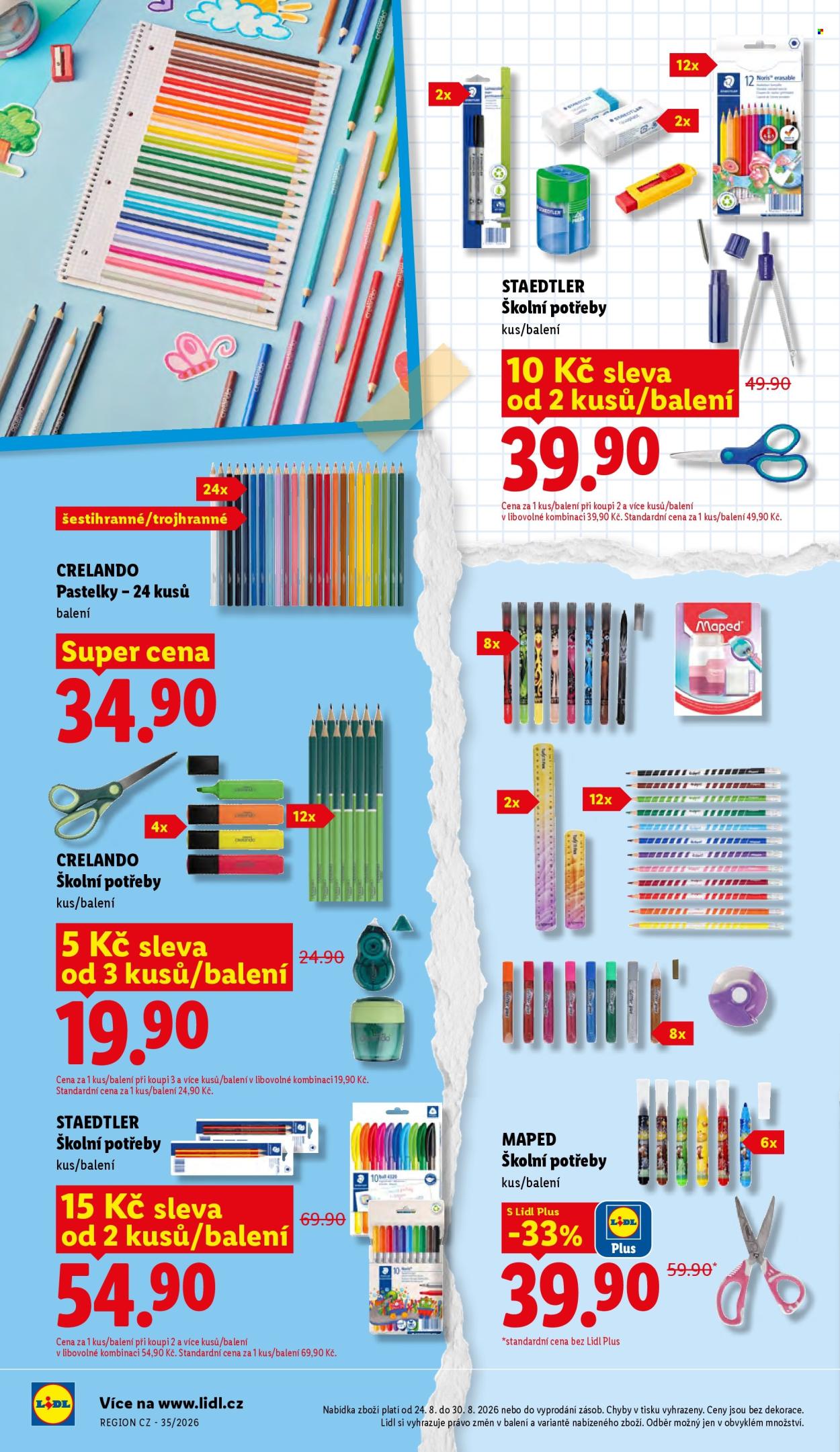 Leták Lidl - 3. 8. 2026 - 30. 8. 2026. Strana 22