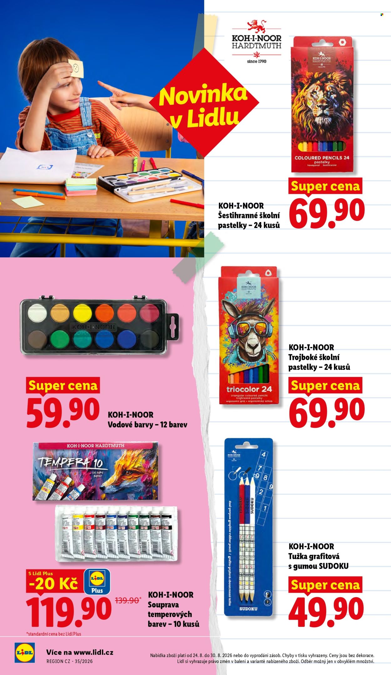 Leták Lidl - 3. 8. 2026 - 30. 8. 2026. Strana 26