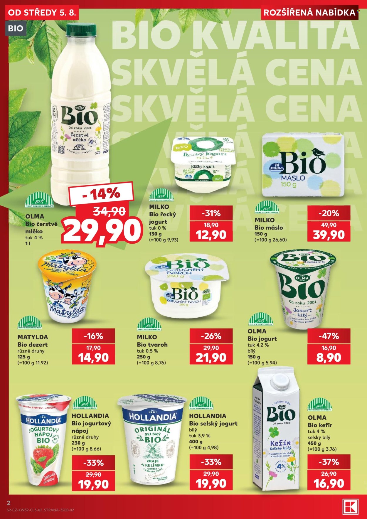 Leták Kaufland - 5. 8. 2026 - 1. 9. 2026. Strana 2