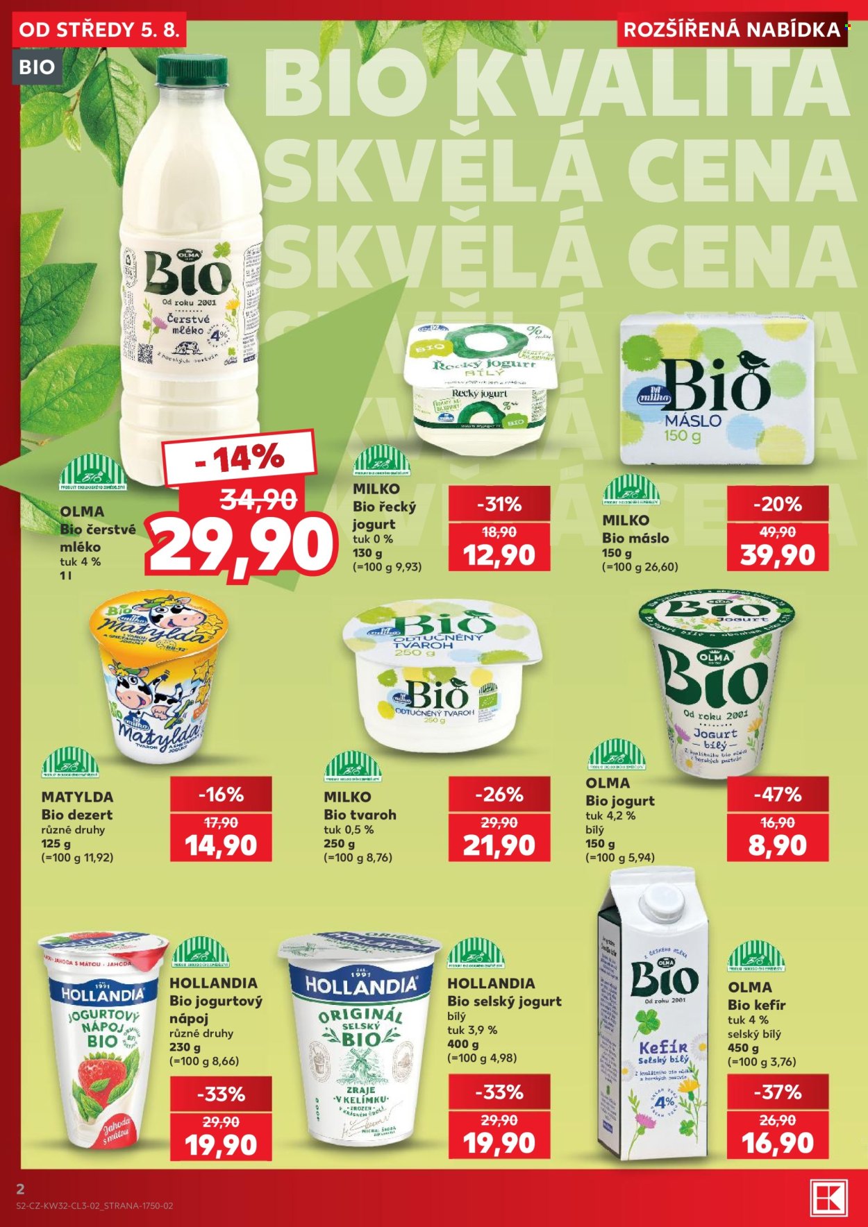 Leták Kaufland - 5. 8. 2026 - 1. 9. 2026. Strana 2