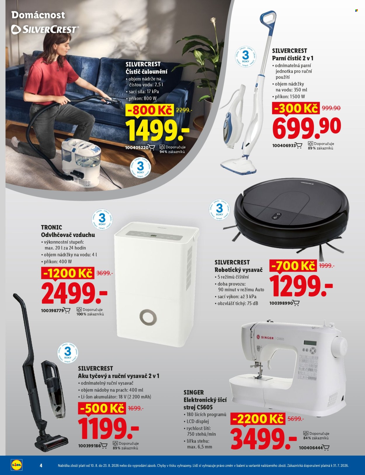 Leták Lidl - 10. 8. 2026 - 23. 8. 2026. Strana 4