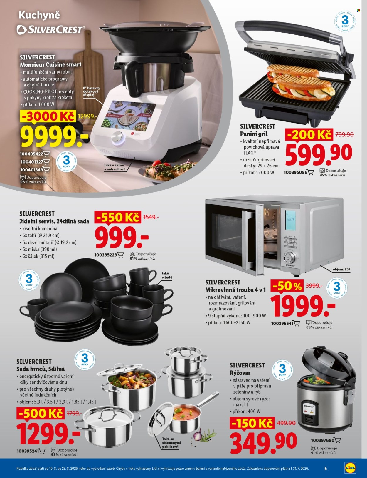 Leták Lidl - 10. 8. 2026 - 23. 8. 2026. Strana 5
